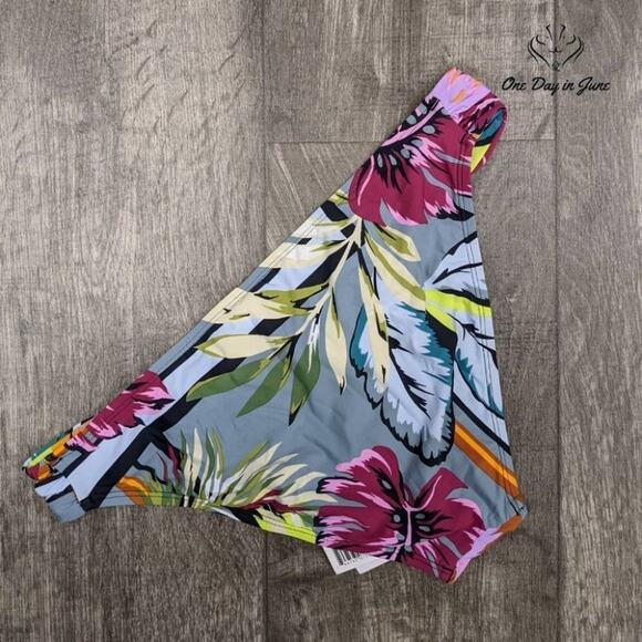 Bcbgeneration Tropical Print Bikini Bottom Size XL - Picture 3 of 3